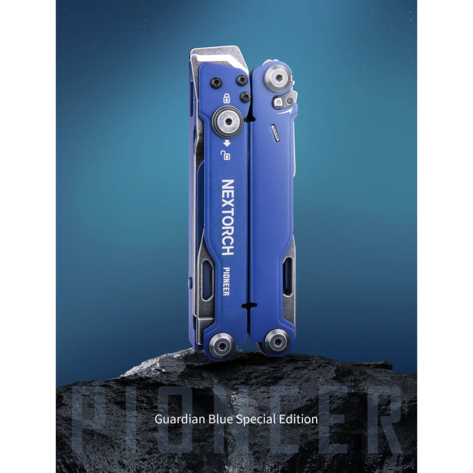 Мультитул Nextorch Pioneer MT20, синий фото 3