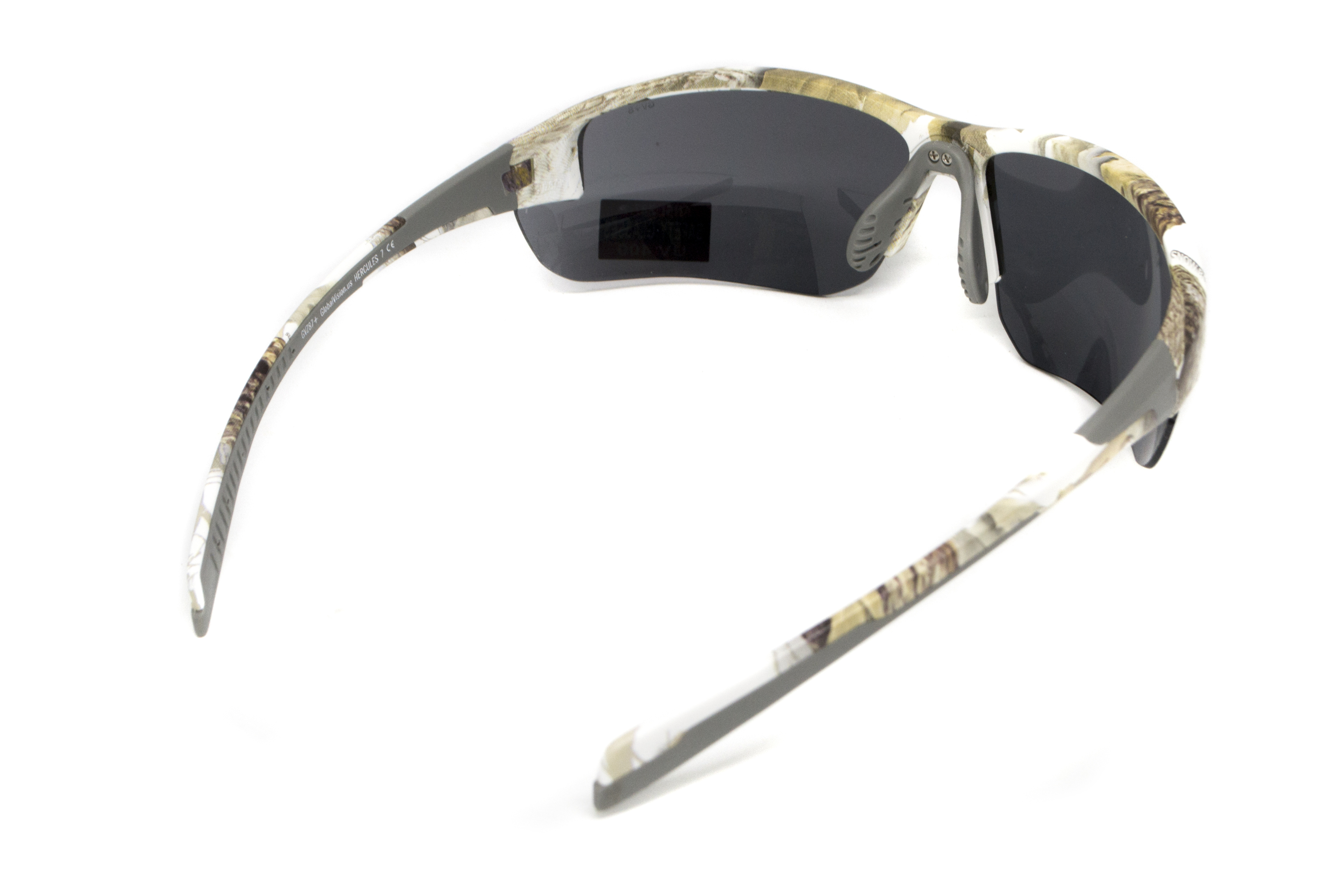 Очки защитные Global Vision Hercules-7 White Camo (gray), серые в камуфлированной оправе фото 6