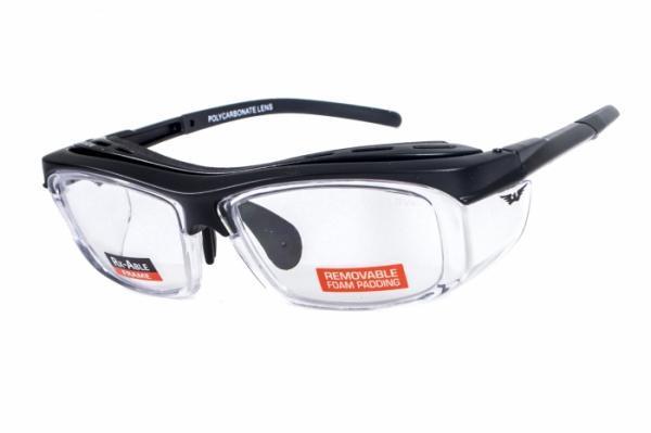 Спортивная оправа под диоптрии Global Vision RX-F (rx-able) (clear) прозрачные фото 6