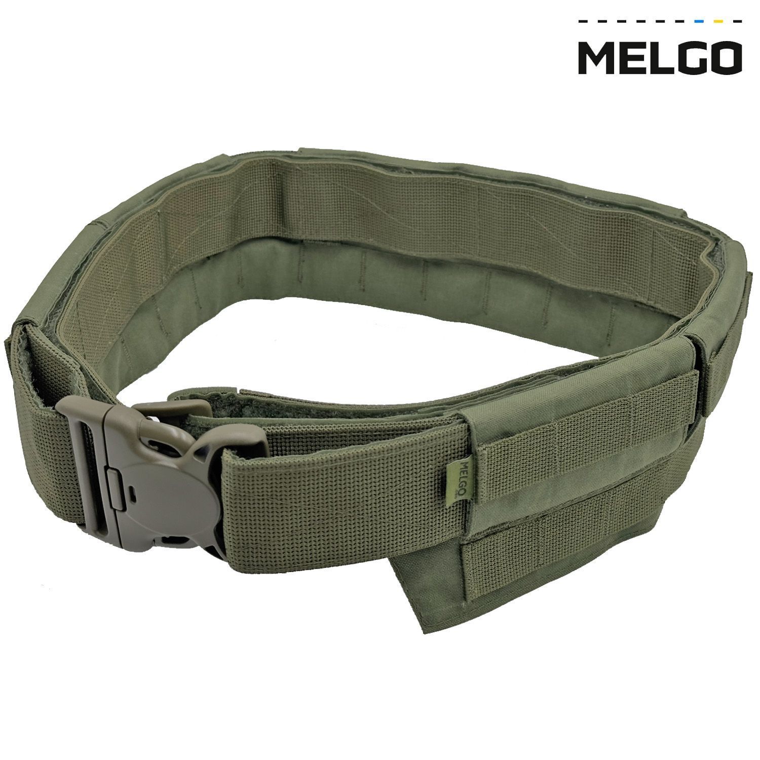 Пояс тактичний розвантажувальний швидкозйомний Олива Cordura M MELGO фото 1