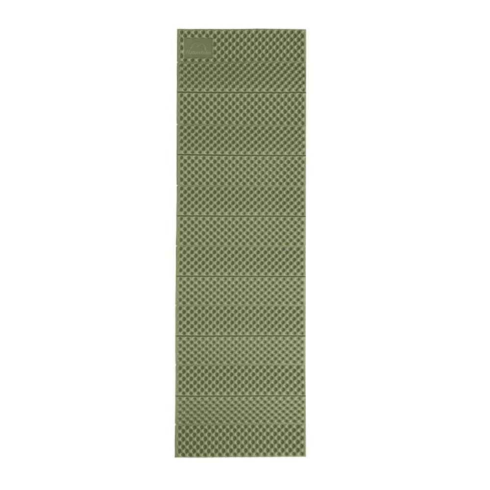 Коврик складной IXPE Naturehike NH19QD008, алюминиевая пленка, 185x56х1,8 см, оливковый зеленый фото 1