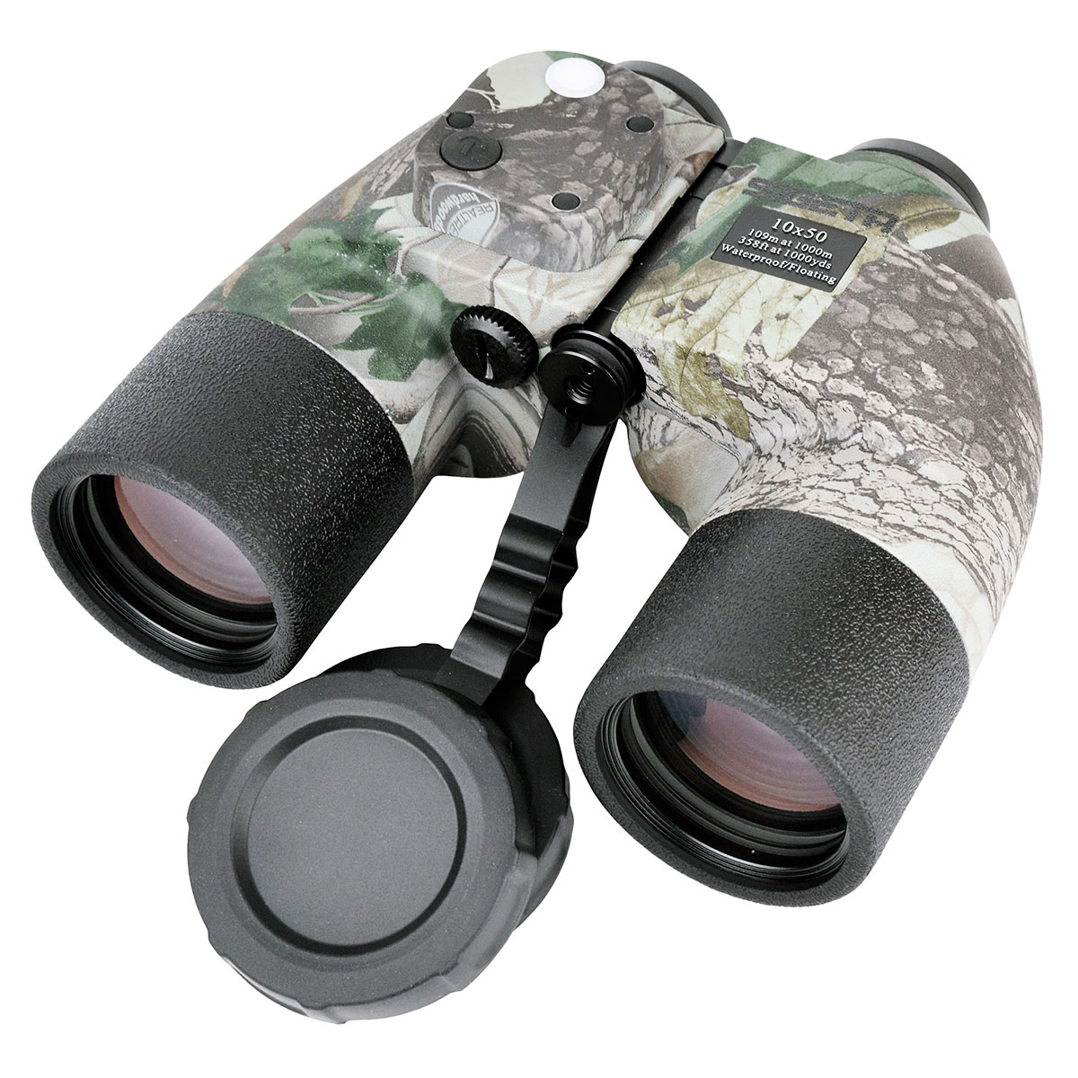 Бінокль SIGETA General 10x50 Camo floating/compass/reticle морський фото 1