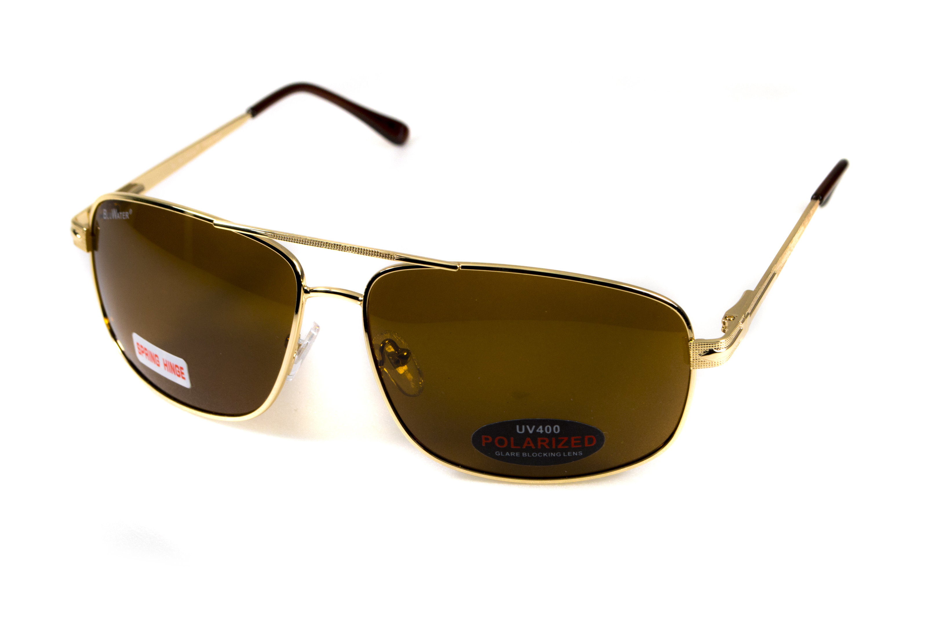 Очки поляризационные BluWater Navigator-2 Polarized (brown) коричневые фото 12
