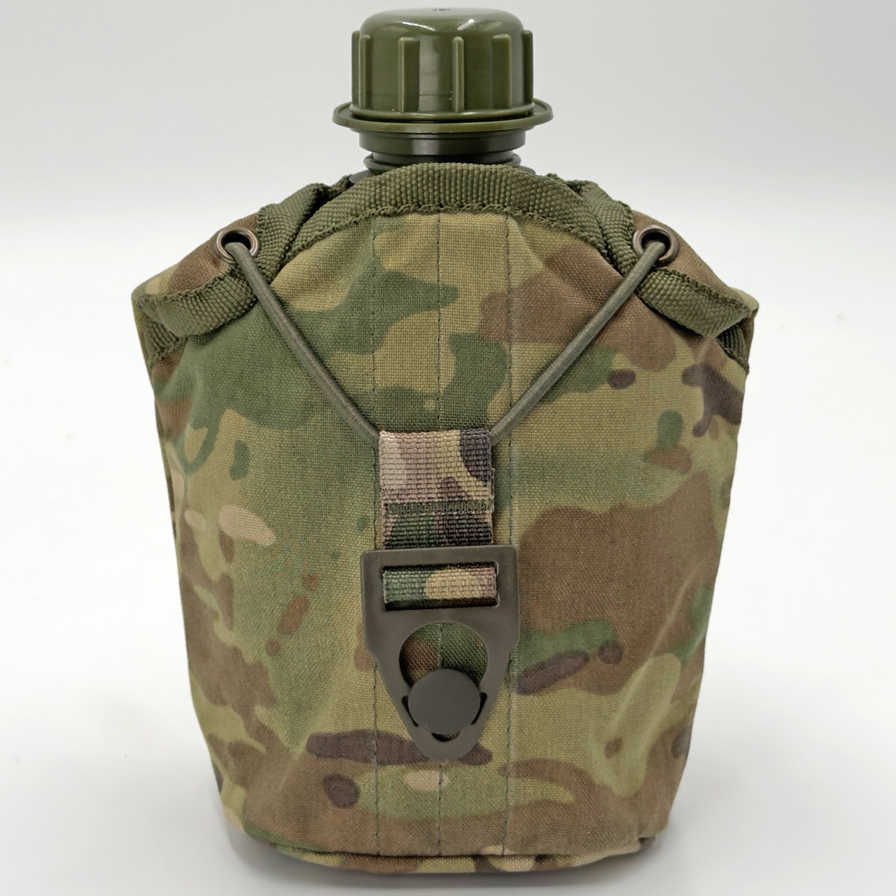 Фляга армейская 1л в чехле Мультикам Cordura MELGO (фляга тактическая полевая индивидуальная) фото 1