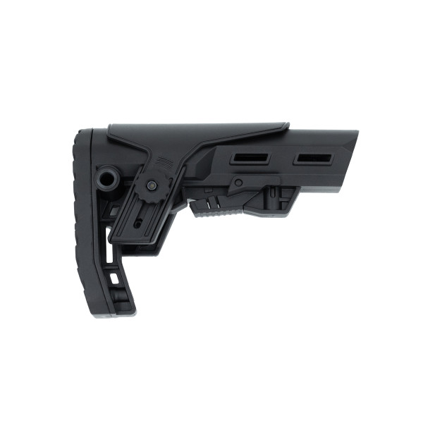 Полегшений телескопічний приклад з підщічником ALPHA-CP Key-Arma для AR/AK Mill spec Polymer фото 1