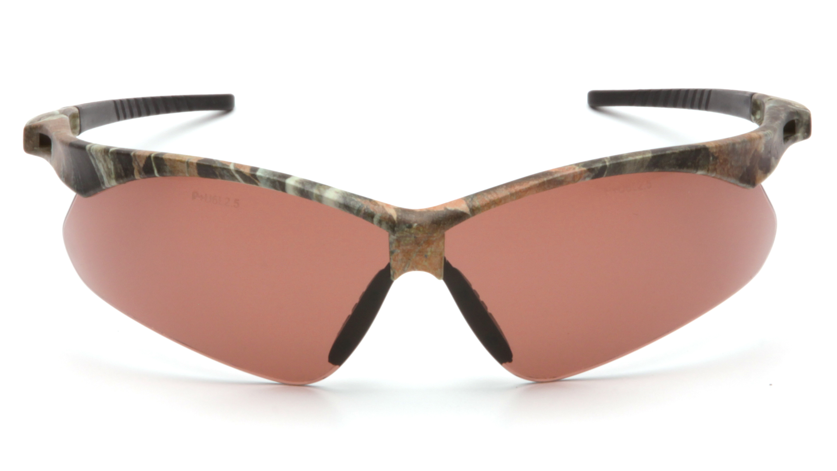 Очки защитные Pyramex Pmxtreme Camo (bronze) Anti-Fog, коричневые в камуфляжной оправе фото 3