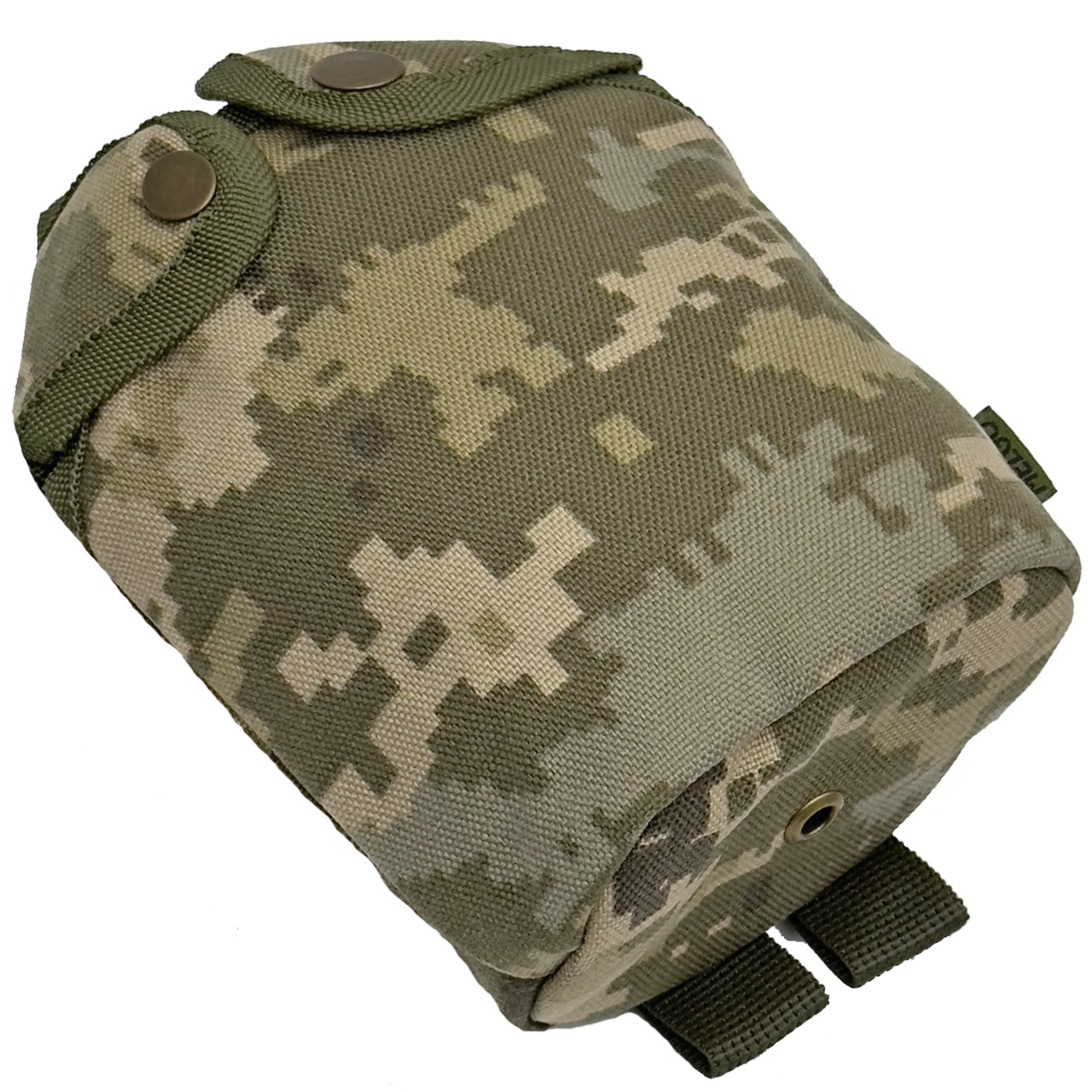 Подсумок чехол для фляги 1 л Molle Пиксель ММ-14 Cordura 1000 D MELGO фото 4