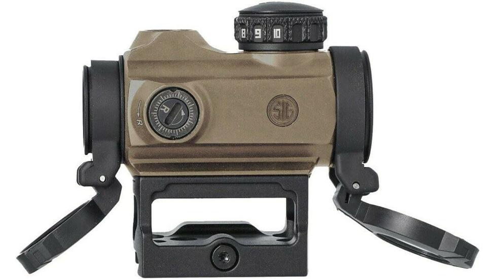 Коліматор SIG SAUER ROMEO-MSR COMPACT FDE RED DOT SIGHT, 1X20MM, 2 MOA RED DOT фото 4