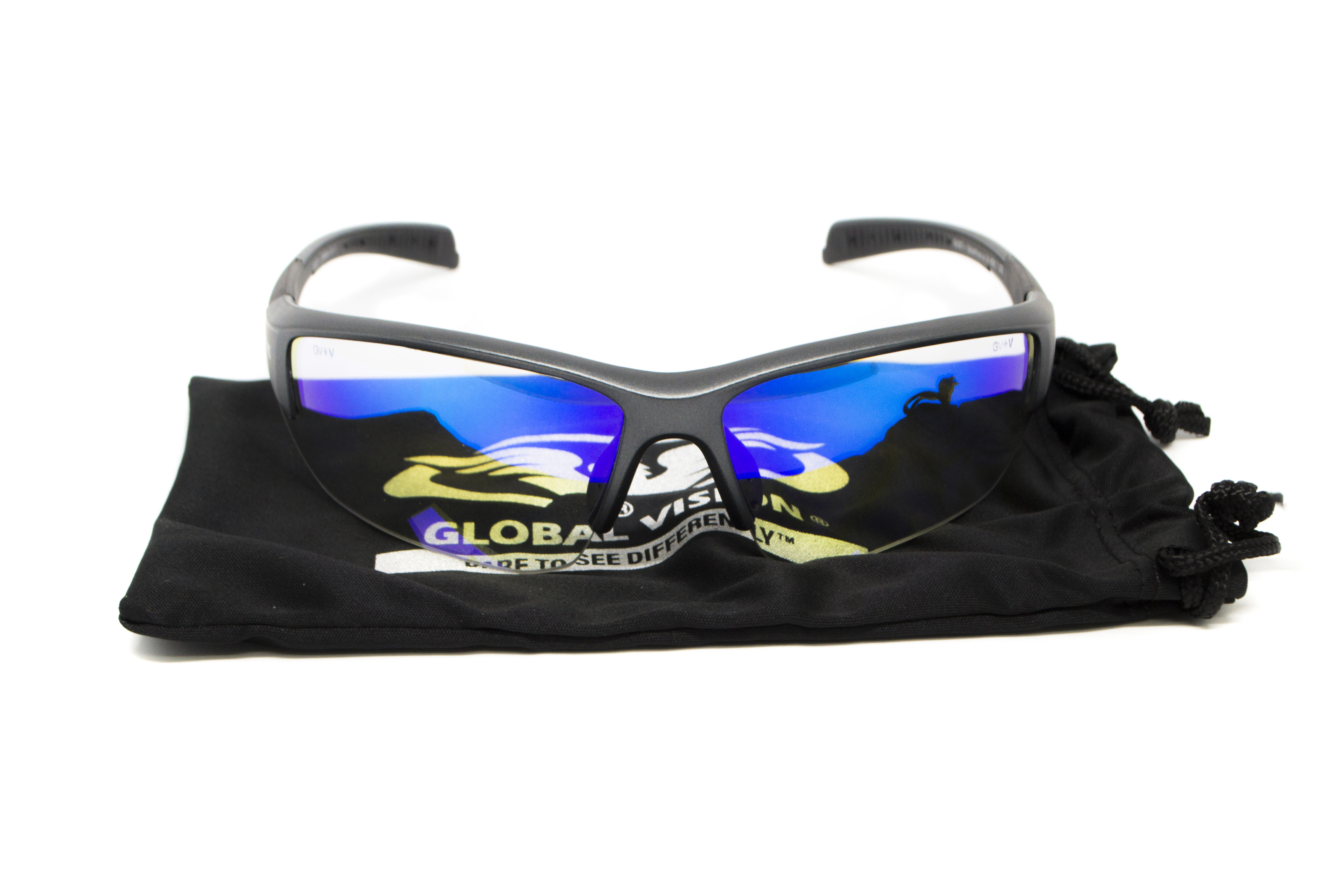 Очки защитные фотохромные Global Vision Hercules-7 Photo. (Anti-Fog) (G-Tech™ blue) фотохромные синие зеркальные фото 9