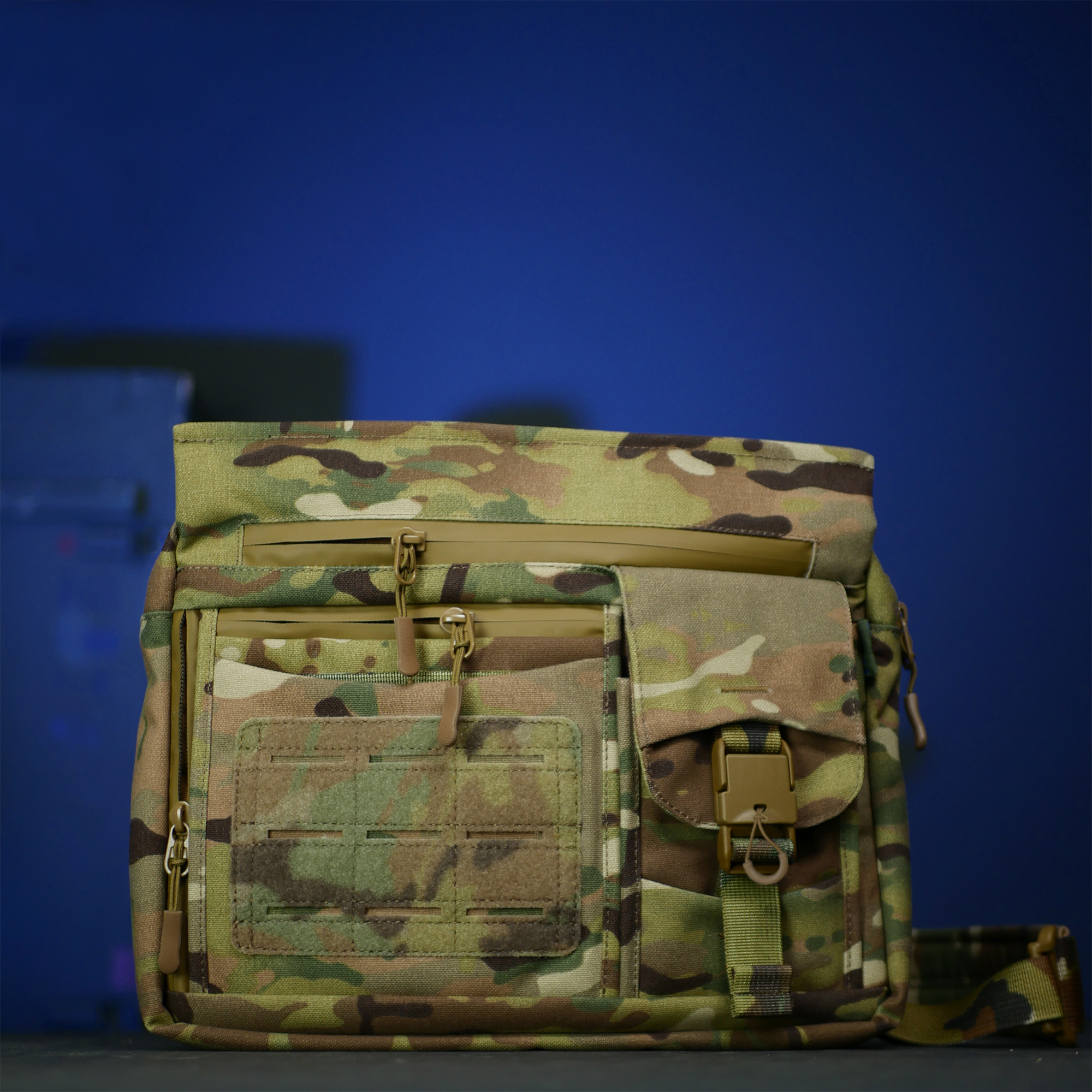 Смарт-сумка через плече Kiborg Tactic city Assistant bag Kiborg Cordura Multicam XL фото 8