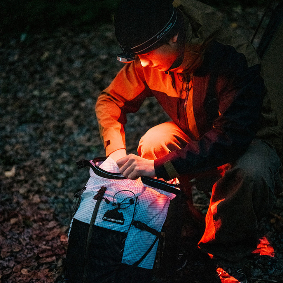 Ліхтар налобний Naturehike CNK2450ZM015, коричневий фото 7