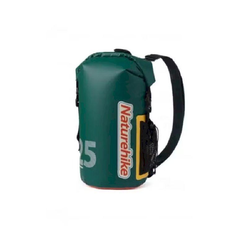 Водонепроникний чохол Naturehike CNK2300BS017, 25 л, темно-зелений фото 1