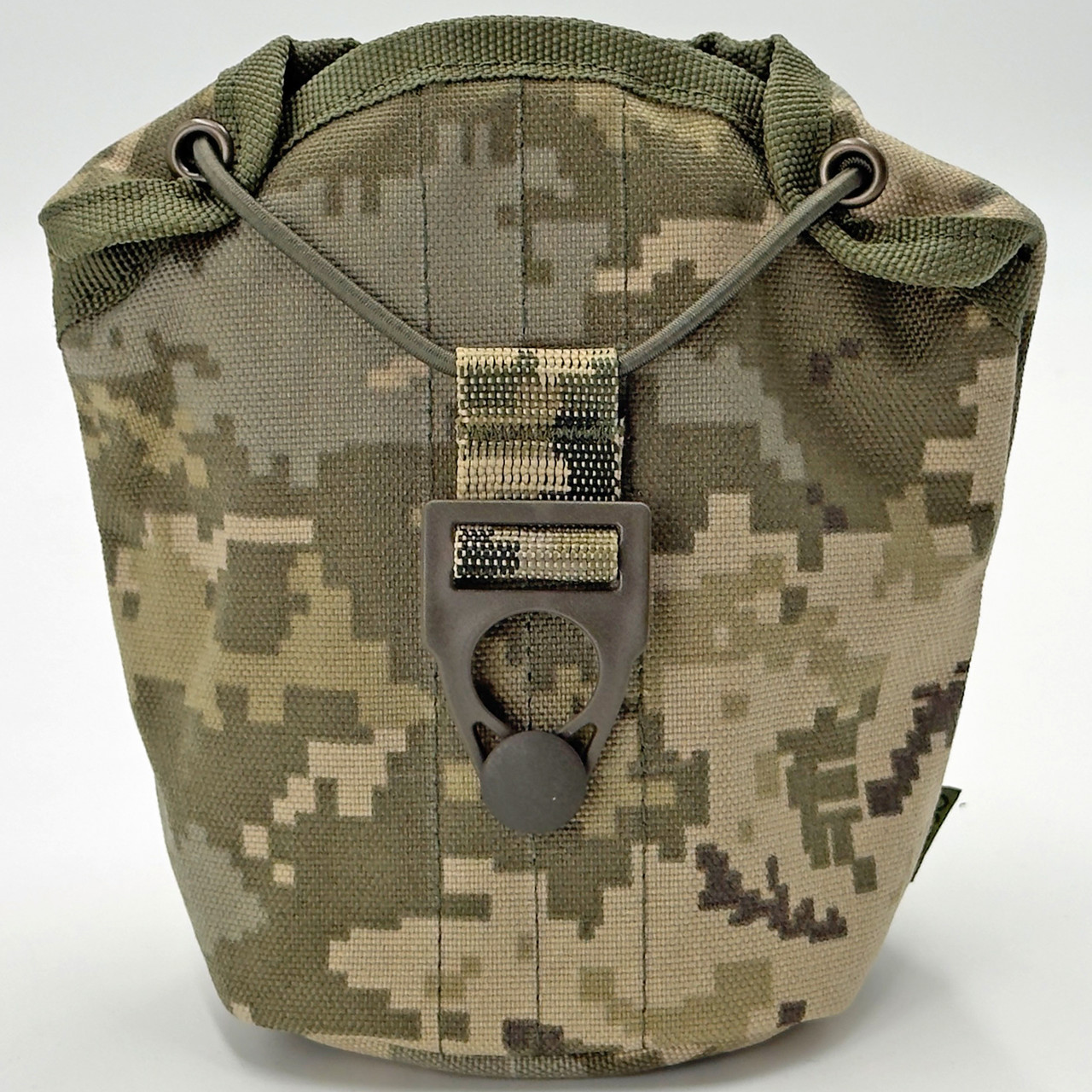 Фляга армейская 1л в чехле Пиксель Cordura MELGO (фляга тактическая полевая индивидуальная) фото 4