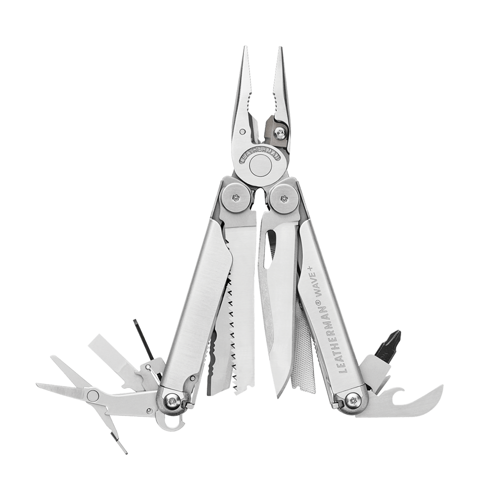 Мультитул LEATHERMAN WAVE PLUS, синтетический чехол фото 1