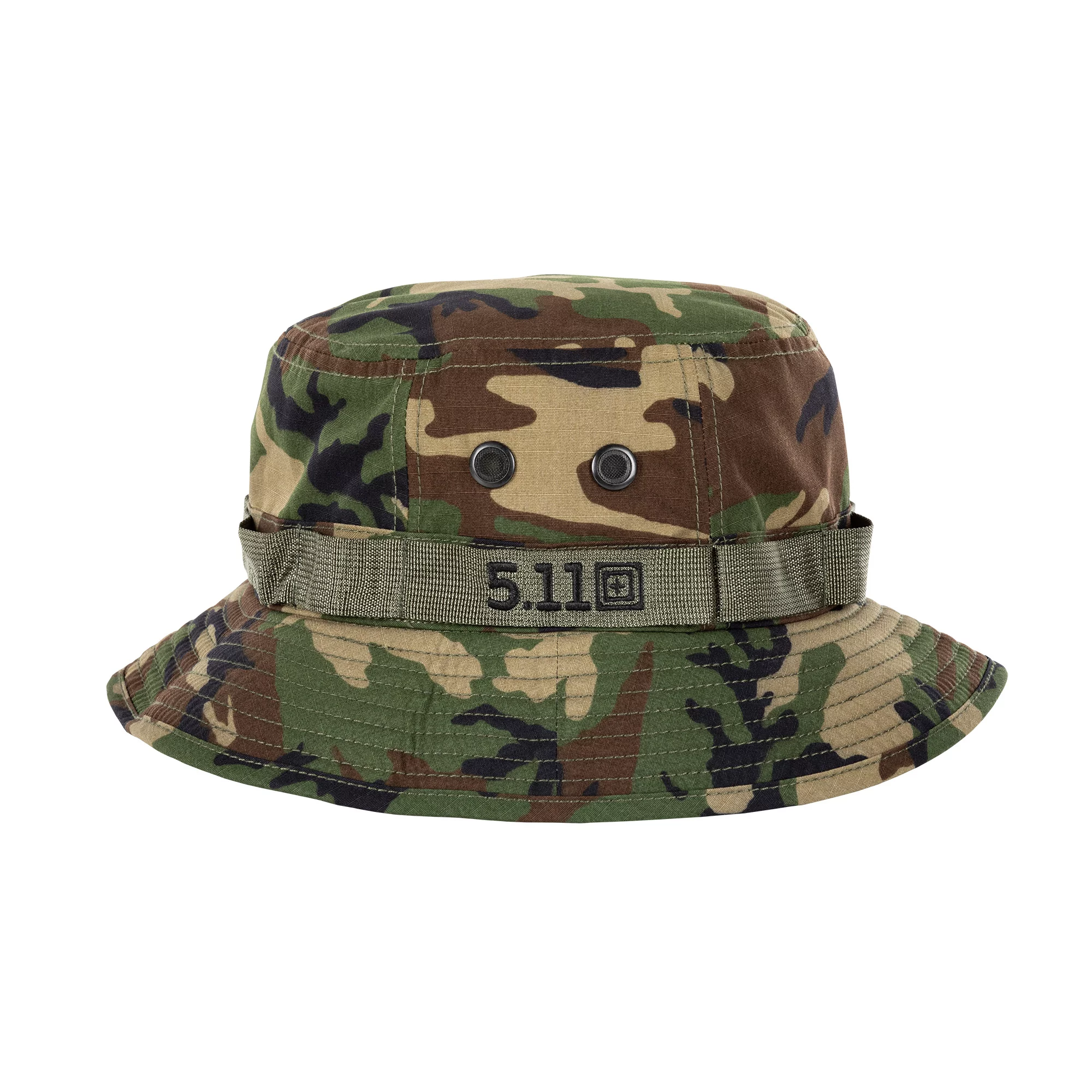 Панама тактическая 5.11 Tactical® Boonie Hat Woodland фото 1