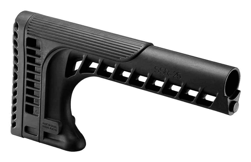 Приклад снайперський FAB для SR 25 / M16A2, чорний фото 2