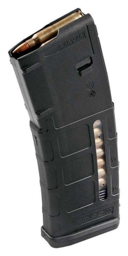 MAG-570 Магазин Magpul PMAG 30 AR / M4 GEN M2 MOE Window Black фото 1
