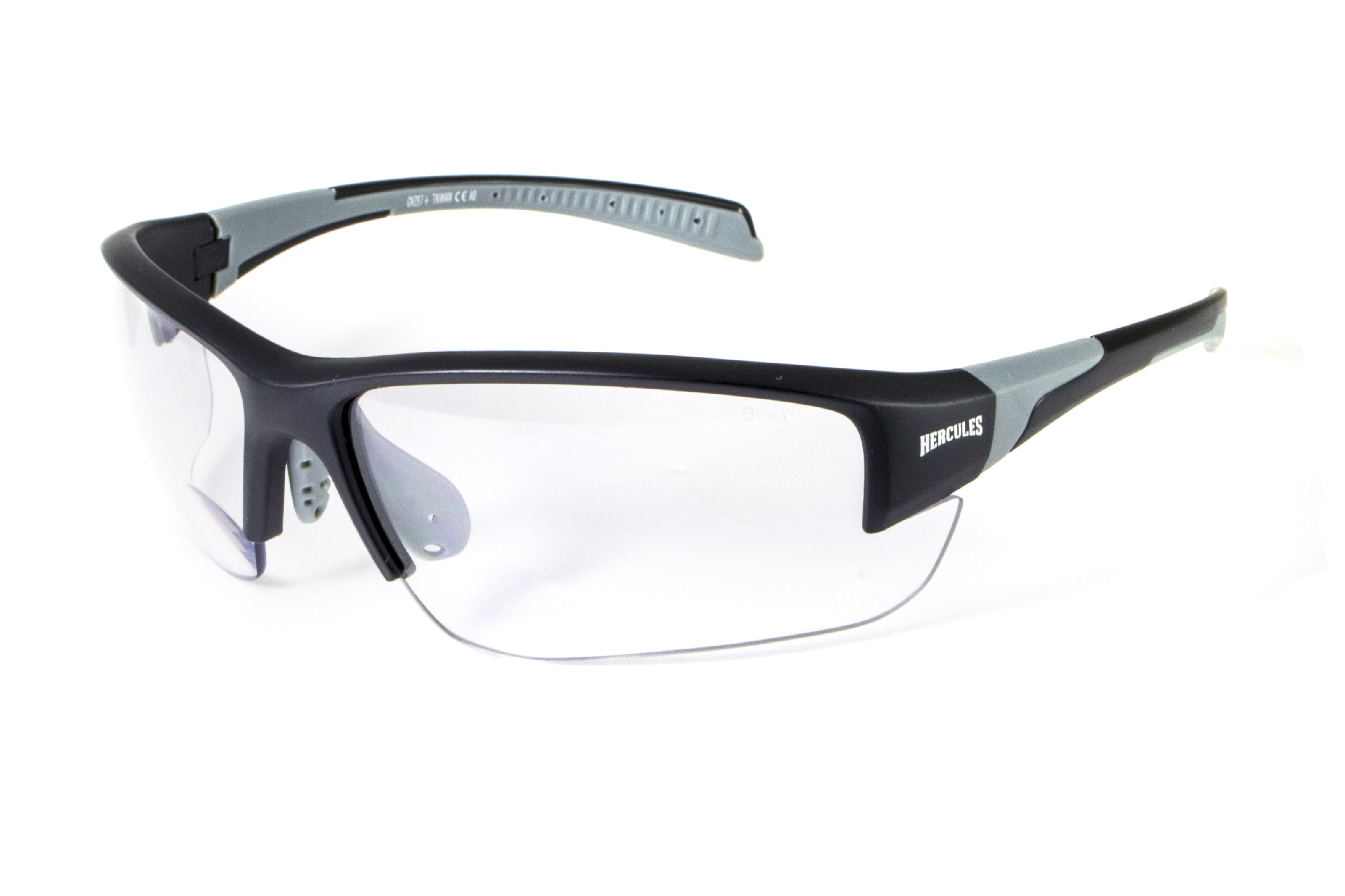 Бифокальные фотохромные защитные очки Global Vision Hercules-7 Photo. Bif. (+2.5) (clear) прозрачные фотохромные фото 7