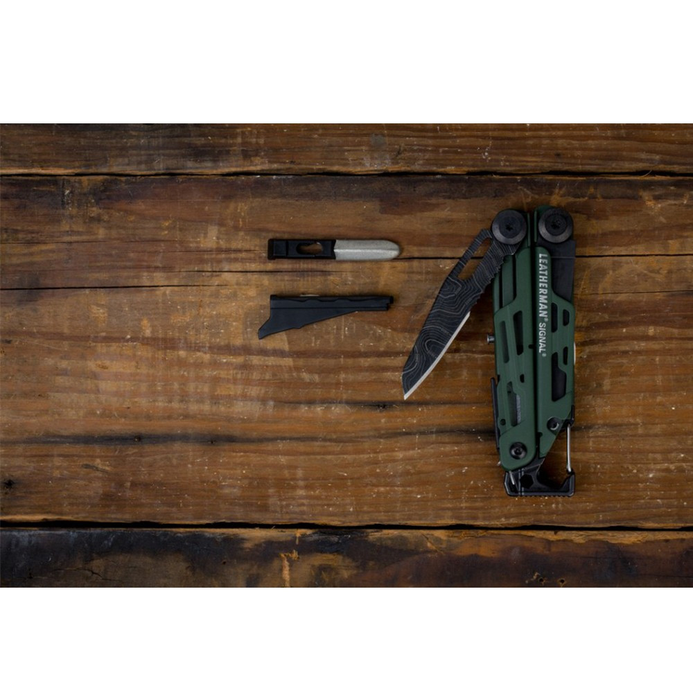 Мультитул LEATHERMAN SIGNAL + синтетический чехол + подарочная упаковка фото 7