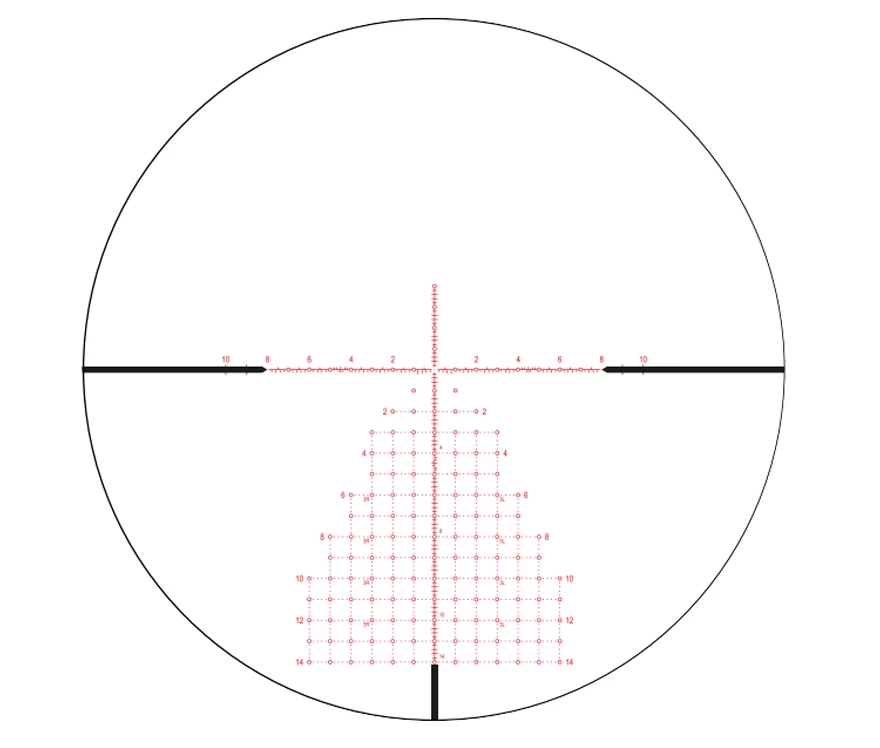 Приціл оптичний ZCO 8-40x56 (36 мм) 10MIL FFP illum. MPCT3X CCW фото 6