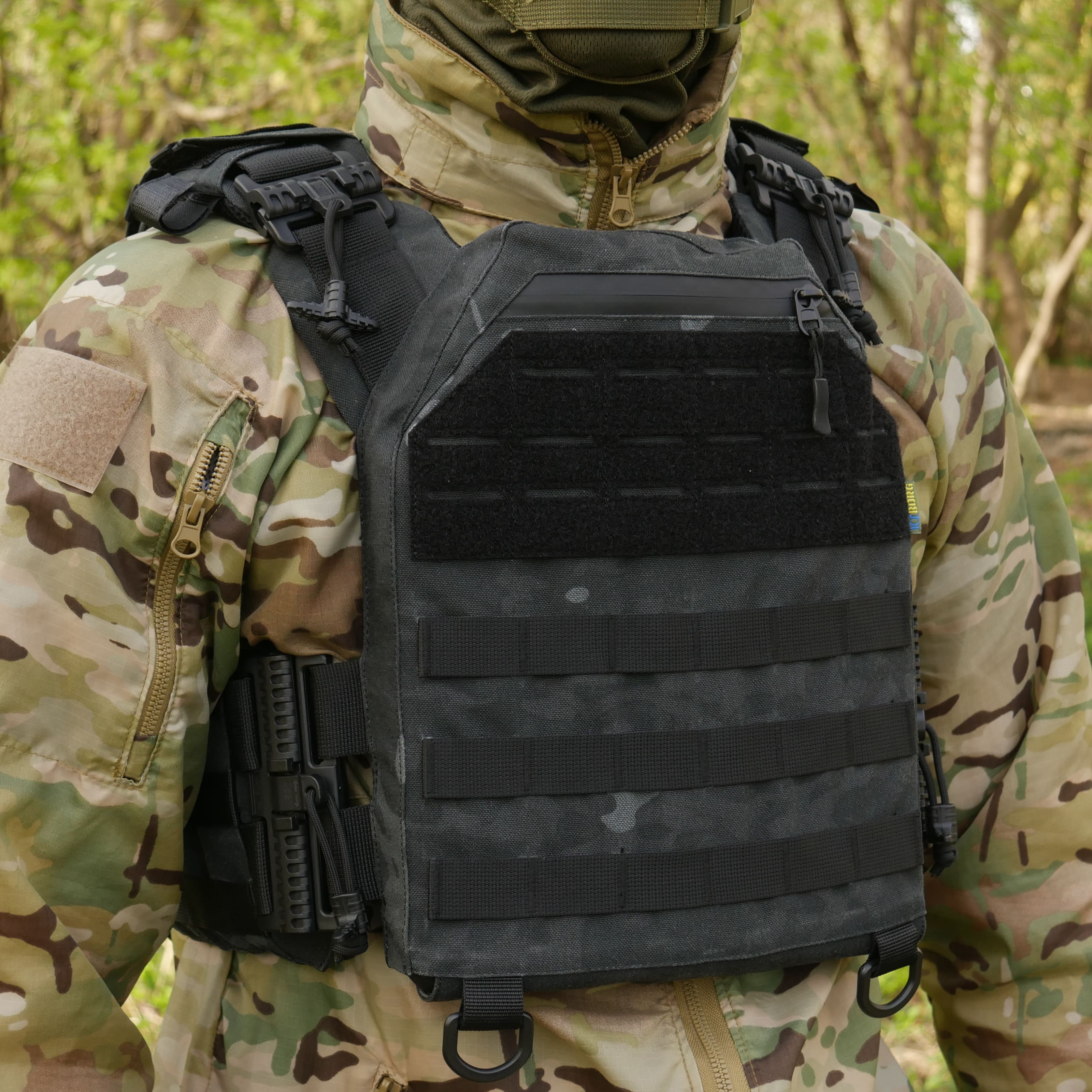 Плитоноска Kiborg GU gen.1 Черный Мультикам фото 6