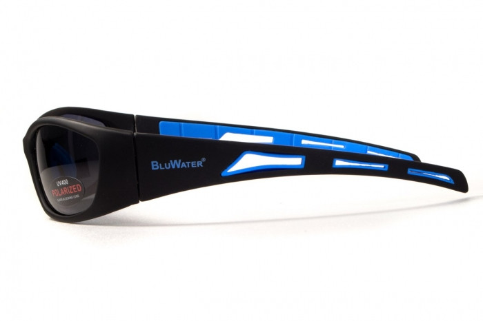 Очки поляризационные BluWater Buoyant-1 Polarized (gray) серые фото 3