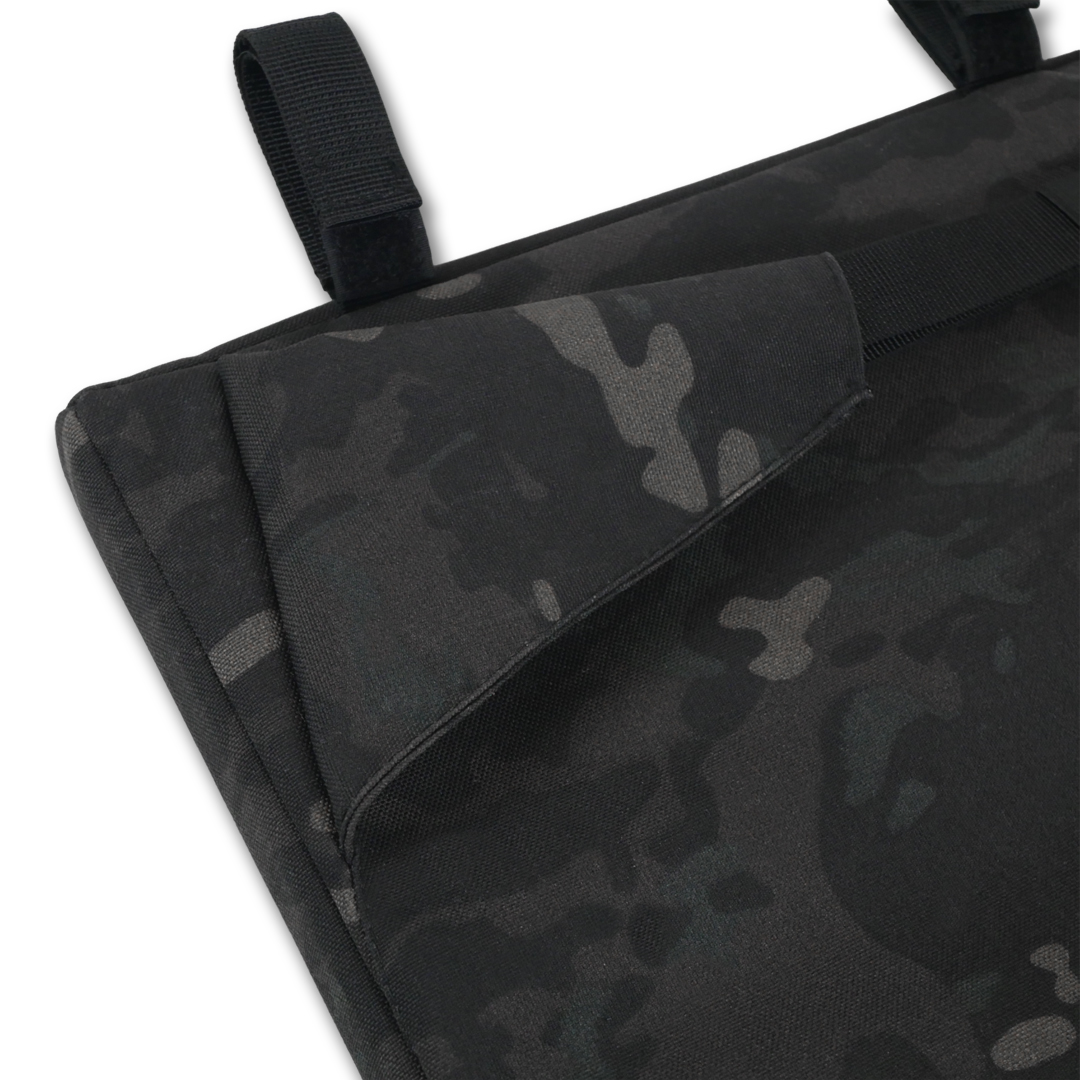 Каремат-сидушка Kiborg 20mm Cordura Black Multicam под броню фото 3