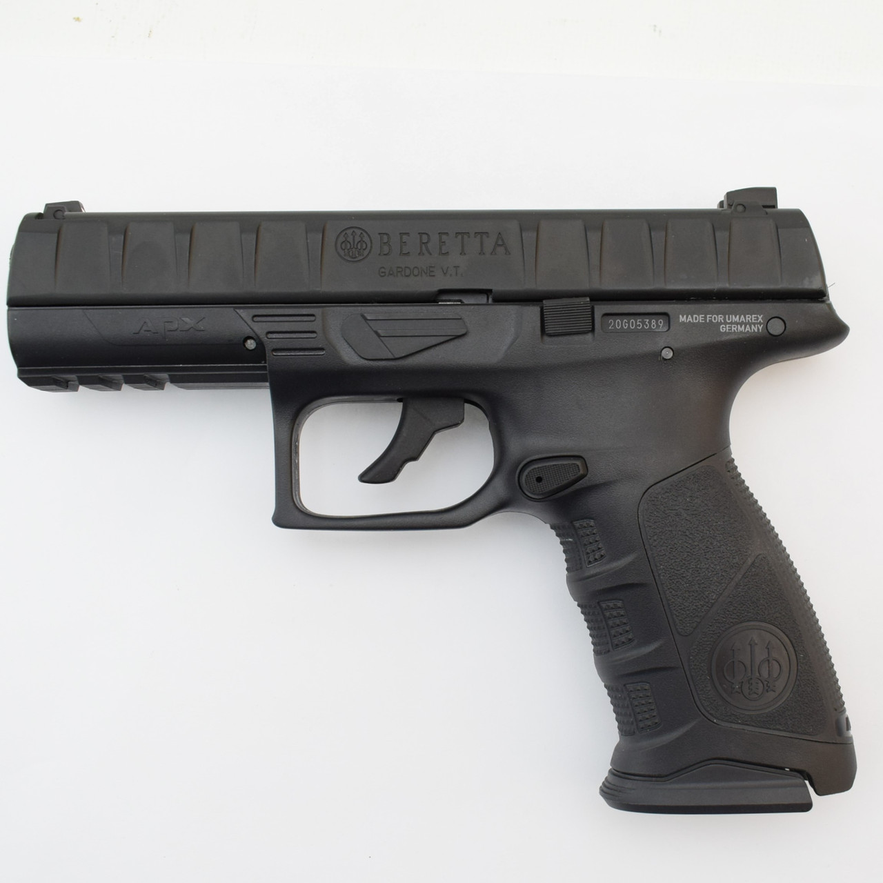 Пневматичний пістолет UMAREX Beretta APX, 4,5 мм ВВ, 120м/с, металевий затвор c блоу-бек фото 1