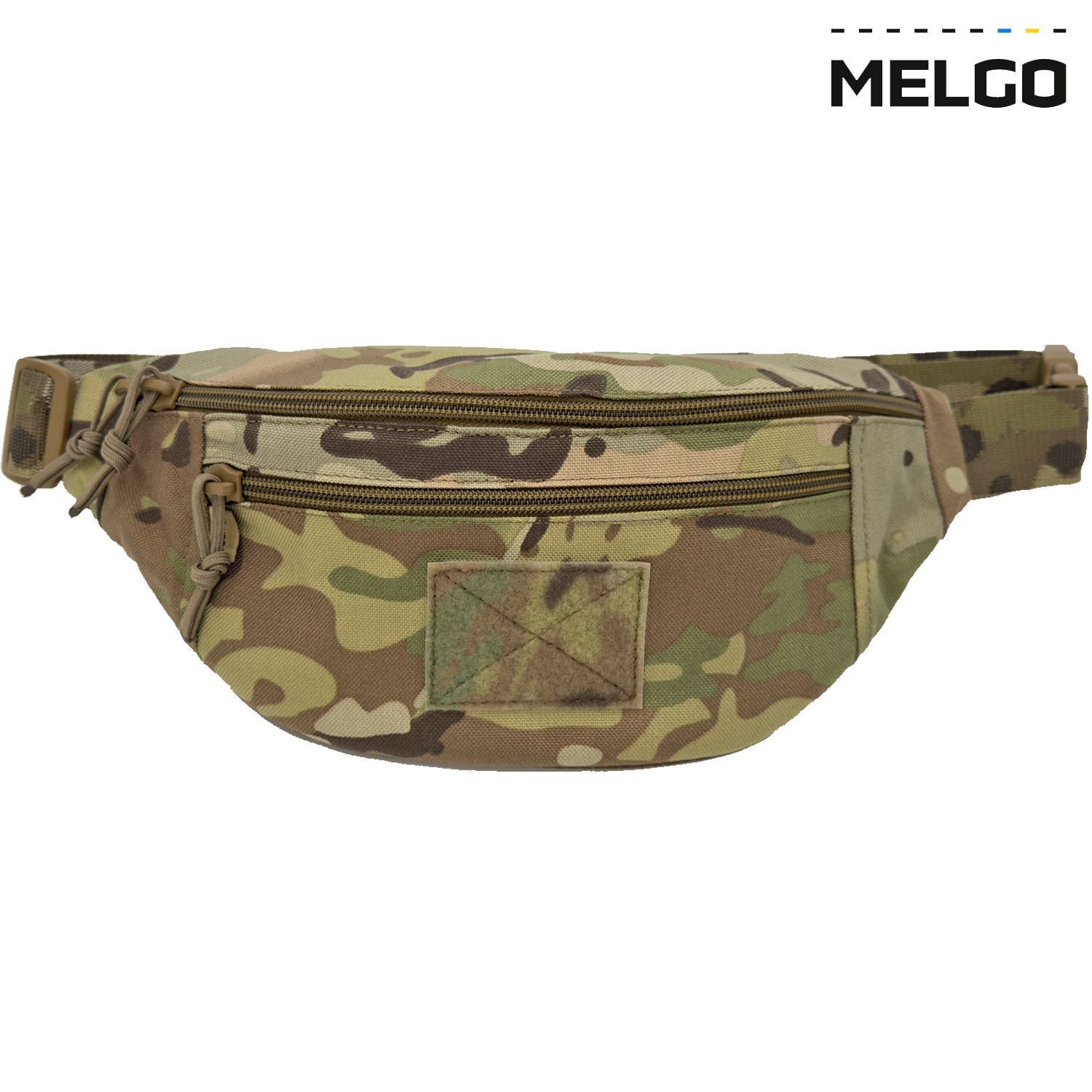 Тактична поясна Сумка-Бананка Cordura 1000 D Мультикам MELGO фото 2