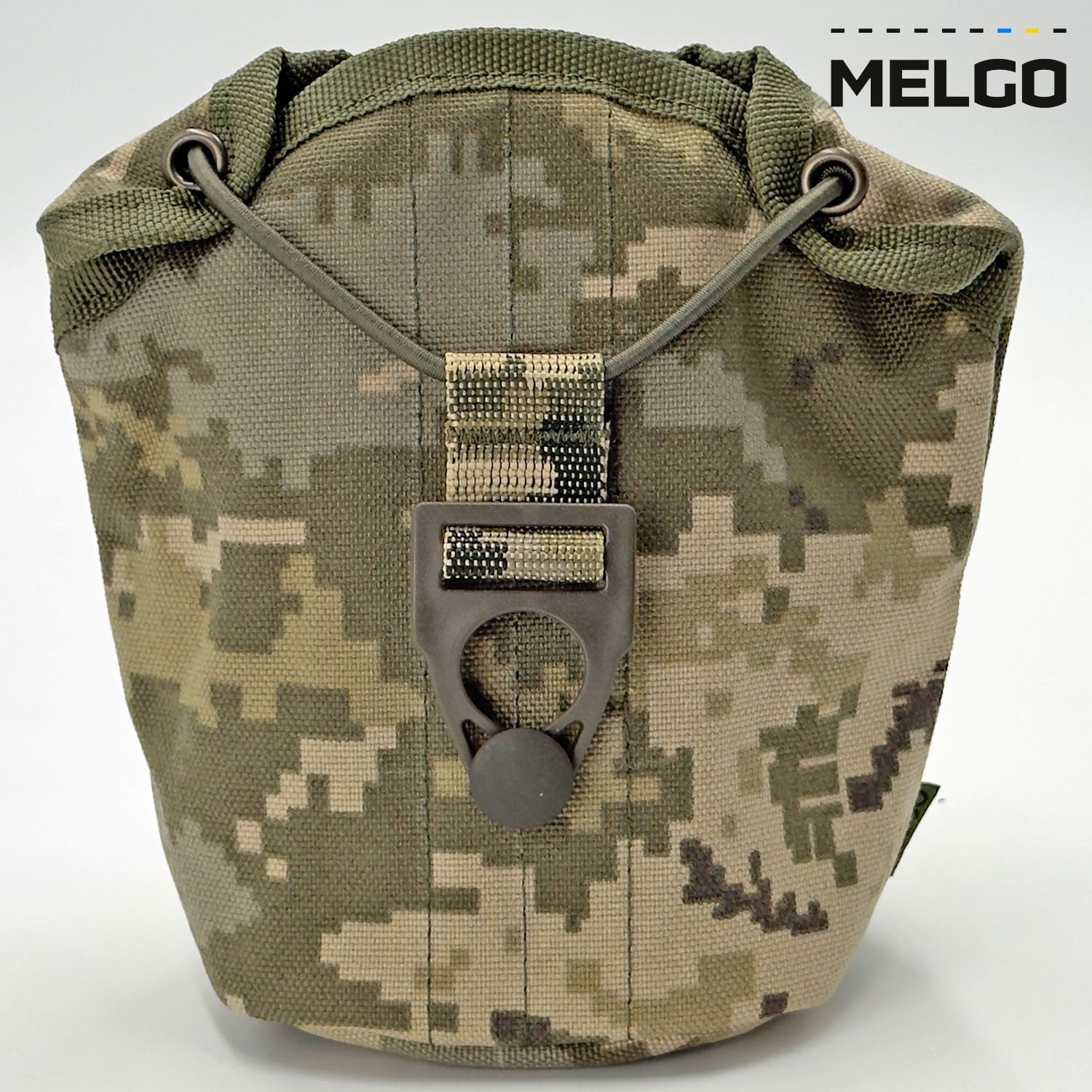 Подсумок - чехол для фляги 1л Пиксель ММ-14 Cordura 1000 D MELGO фото 1