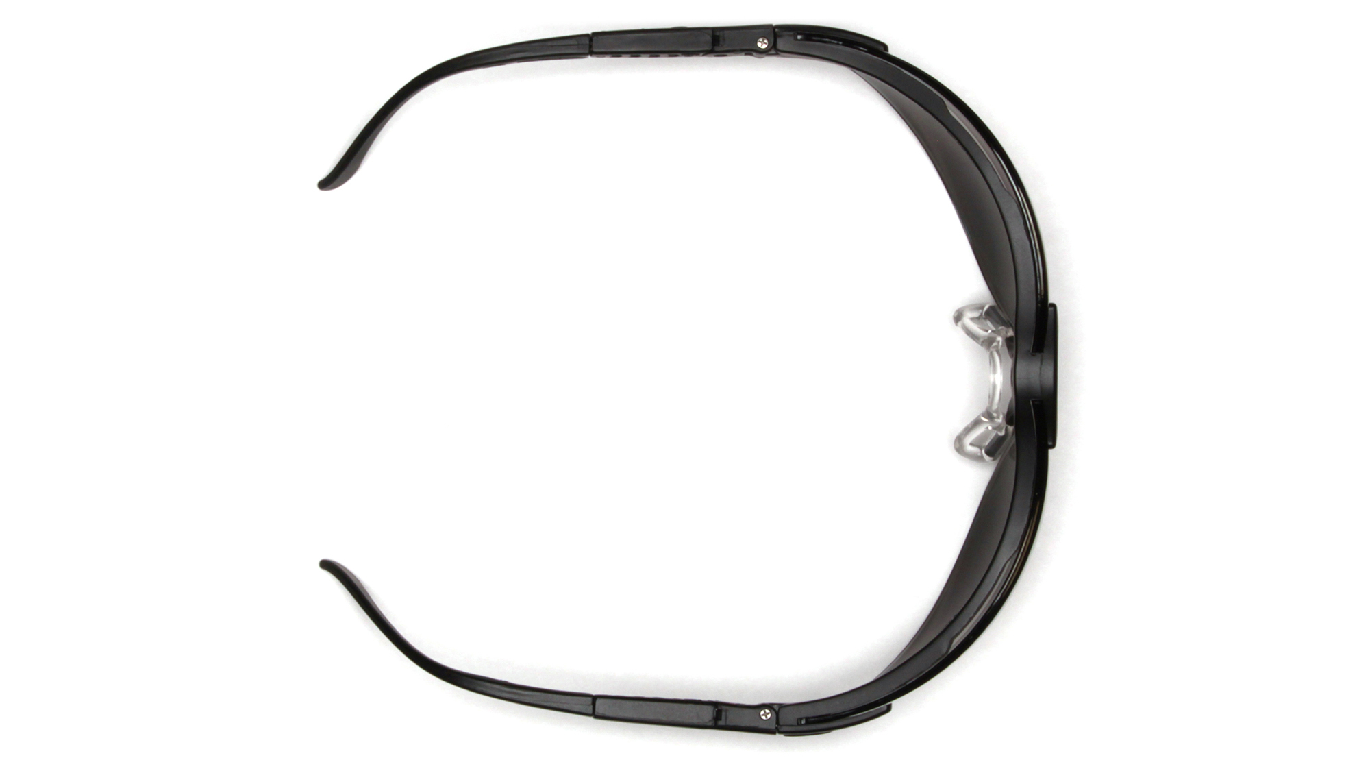 Очки защитные открытые Pyramex Rendezvous Crystal Gray (clear) Anti-Fog, прозрачные в серой полупрозрачной оправе фото 5