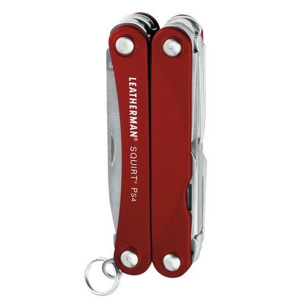 Мультитул LEATHERMAN Squirt PS4 RED фото 2