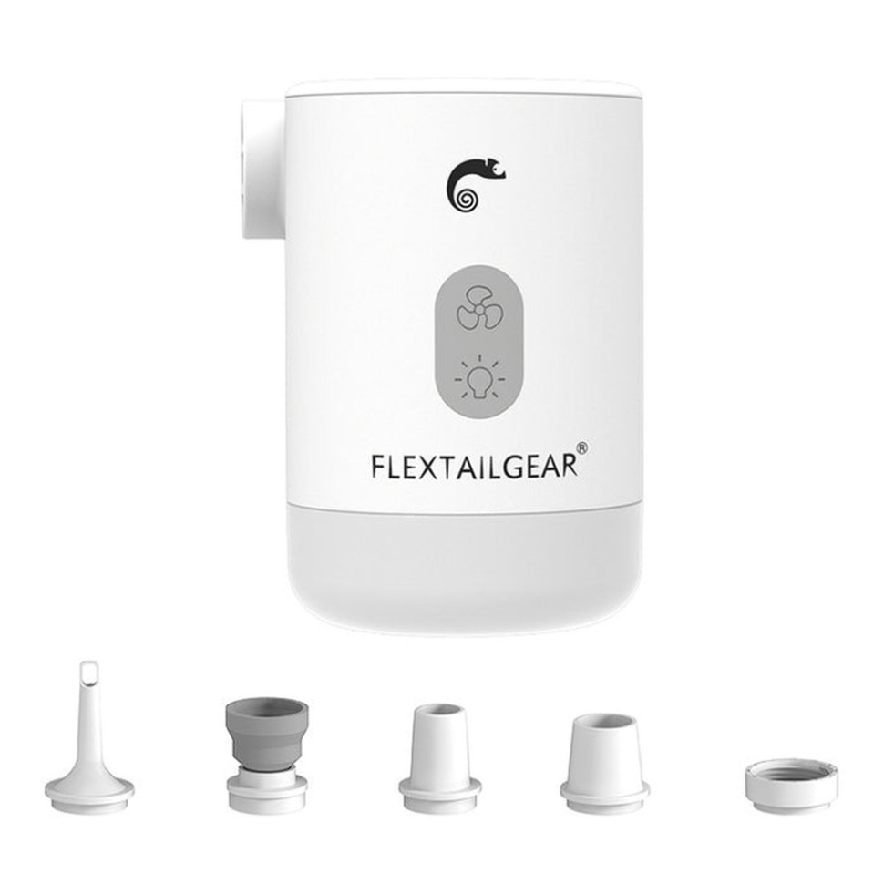 Насос-ліхтар-powerbank кемпінговий Flextail Max Pump 2 Pro, білий фото 1