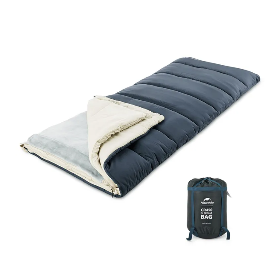 Спальный мешок 3 в 1 Naturehike CR450 CNH22SD011, синий фото 1