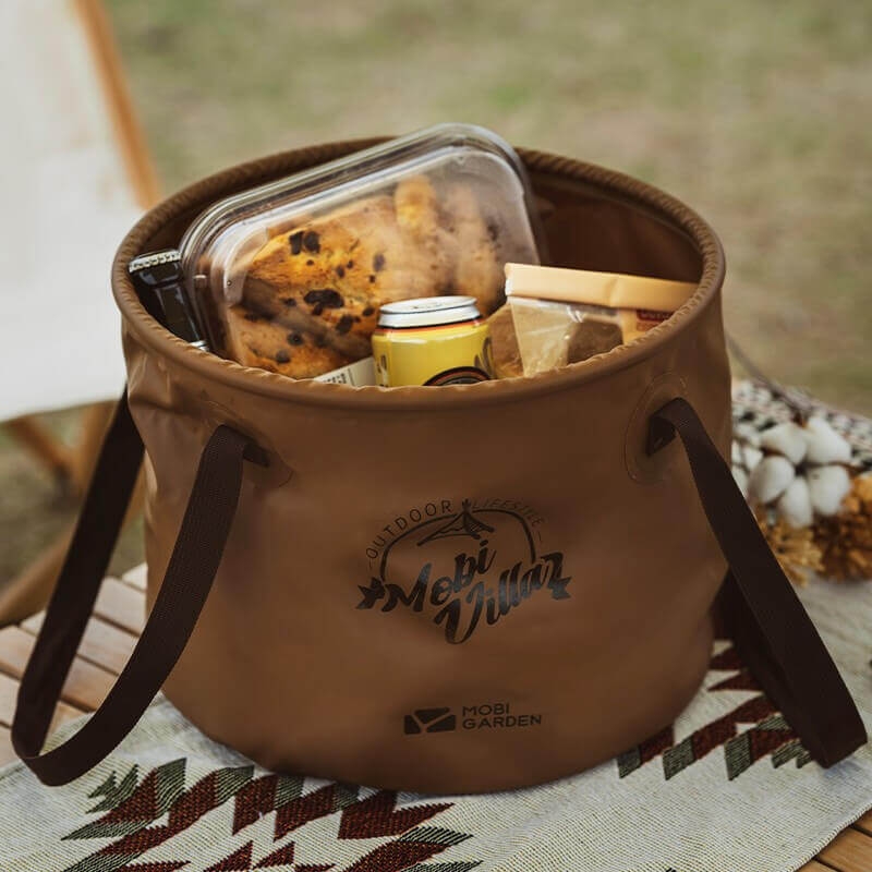 Відро складане Mobi Garden Bucket 10л NX21674001 khaki фото 6