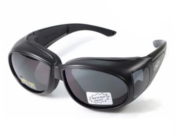 Очки защитные с уплотнителем Global Vision Outfitter (gray) Anti-Fog, серые фото 5