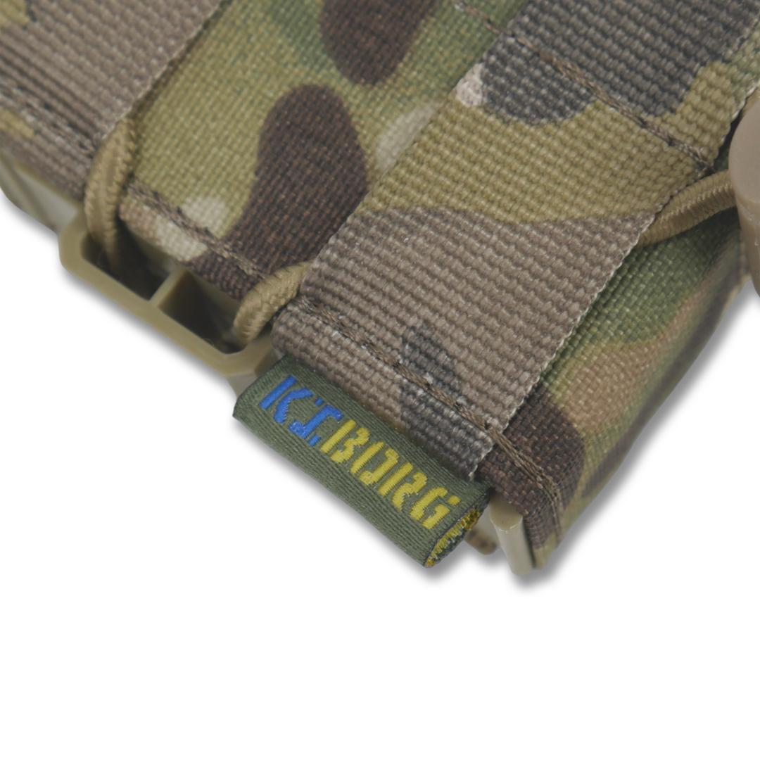 Усиленный подсумок Kiborg GU Single Mag Pouch Мультикам фото 9