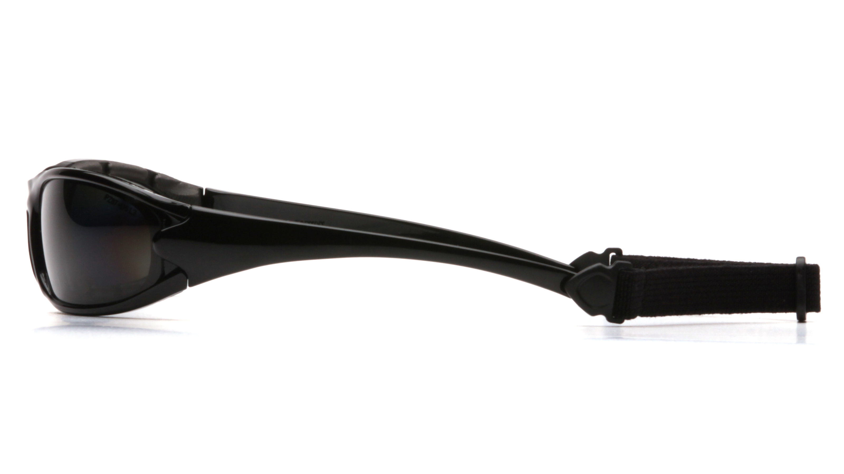 Защитные очки с поляризацией Pyramex Pmxcel Polarized (gray) Anti-Fog, серые фото 2