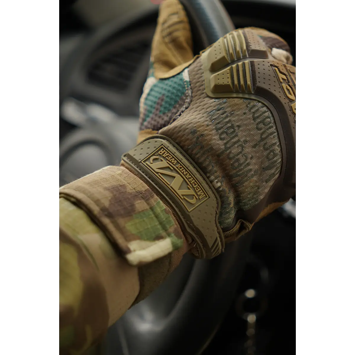 Рукавиці тактичні Mechanix Glove Multicam фото 5