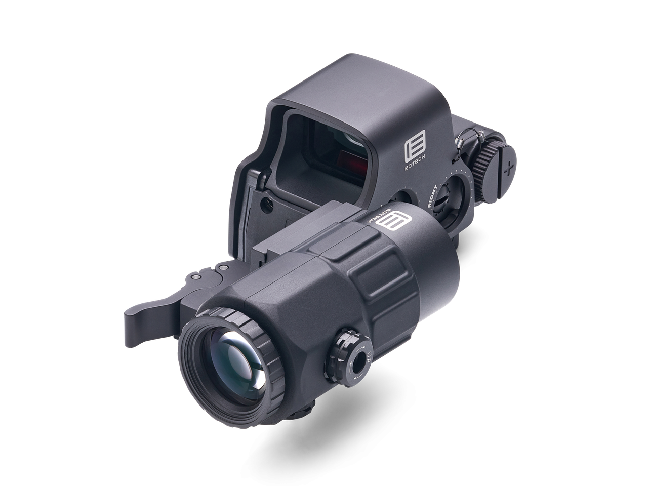 Комплект коліматор EOTech EXPS3-4 + магніфер EOTech G45.STS 5х (сумісний з NV) фото 4