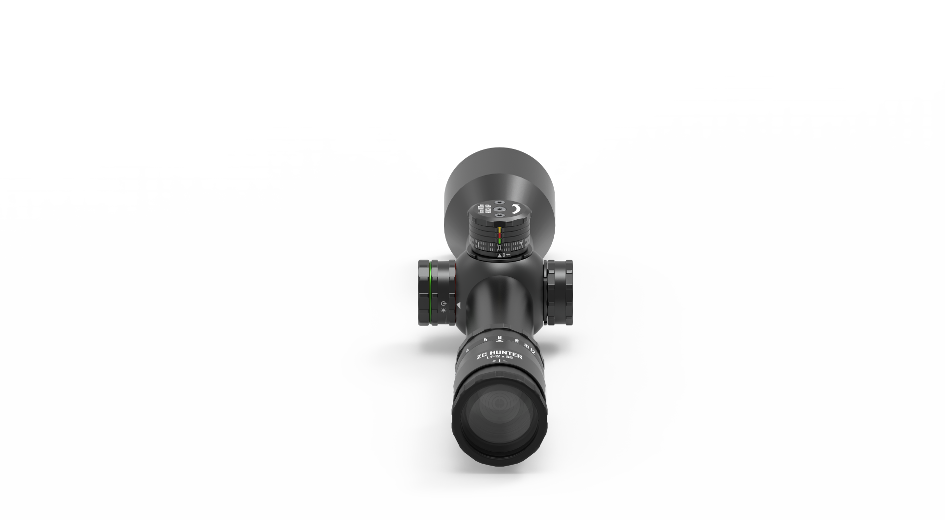 Приціл оптичний ZC Hunter 1.7-12x50 (36 мм) MHR SFP illum. Ballostikturm фото 6
