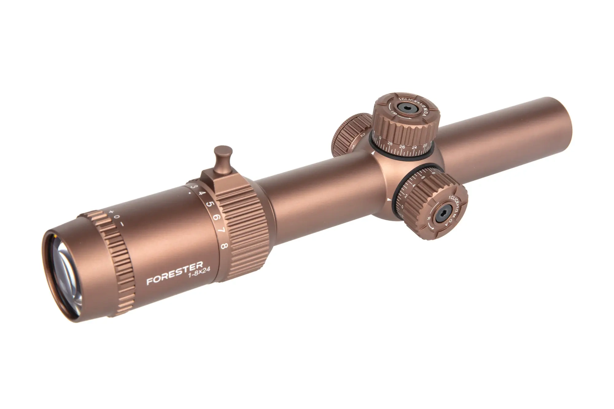 Оптичний приціл Vector Optics Forester 1-8X24 (30 мм) illum. SFP Coyote FDE Etched Glass фото 4