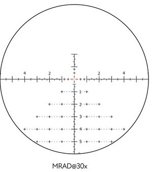 Приціл оптичний Delta STRYKER 4.5-30x56 FFP LRD-1T 2020 DO-2500 фото 4