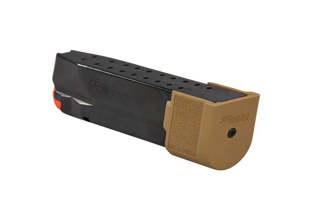 Магазин SIG SAUER P365, X-MACRO EXTENDED, кал. 9мм, 21-зарядный, COYOTE фото 2