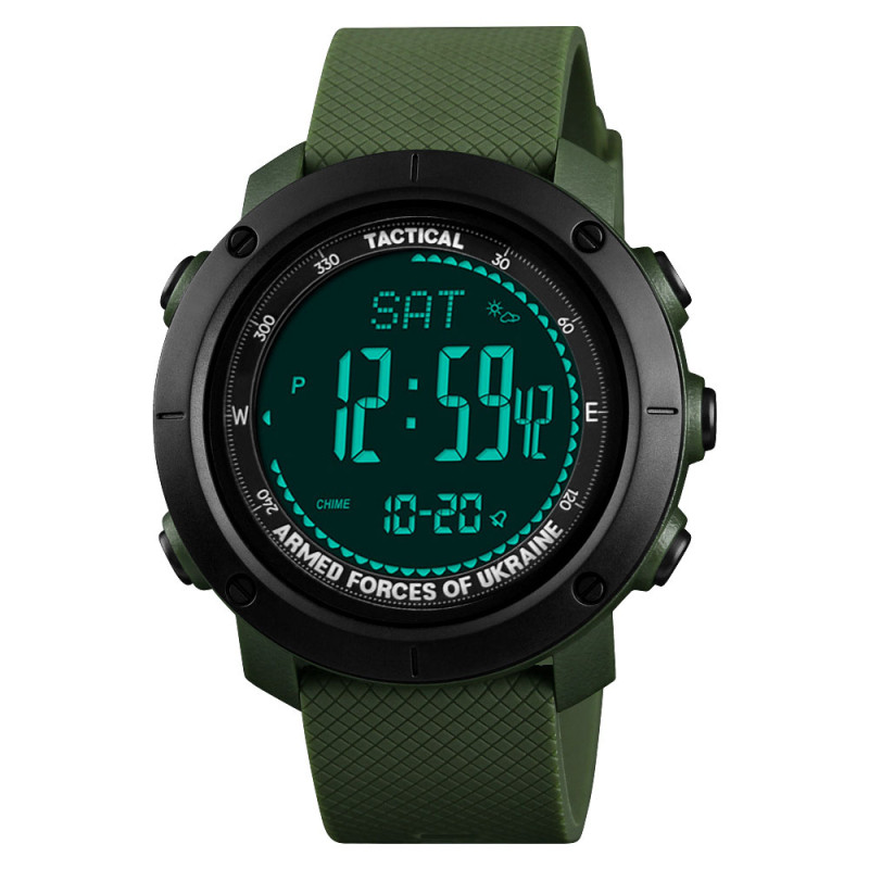 Годинник наручний Awarder 036 Compass Green-Black фото 1