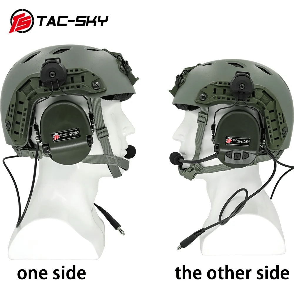Активні навушники Tac-Sky Sordin Headset - Foliage Green фото 3