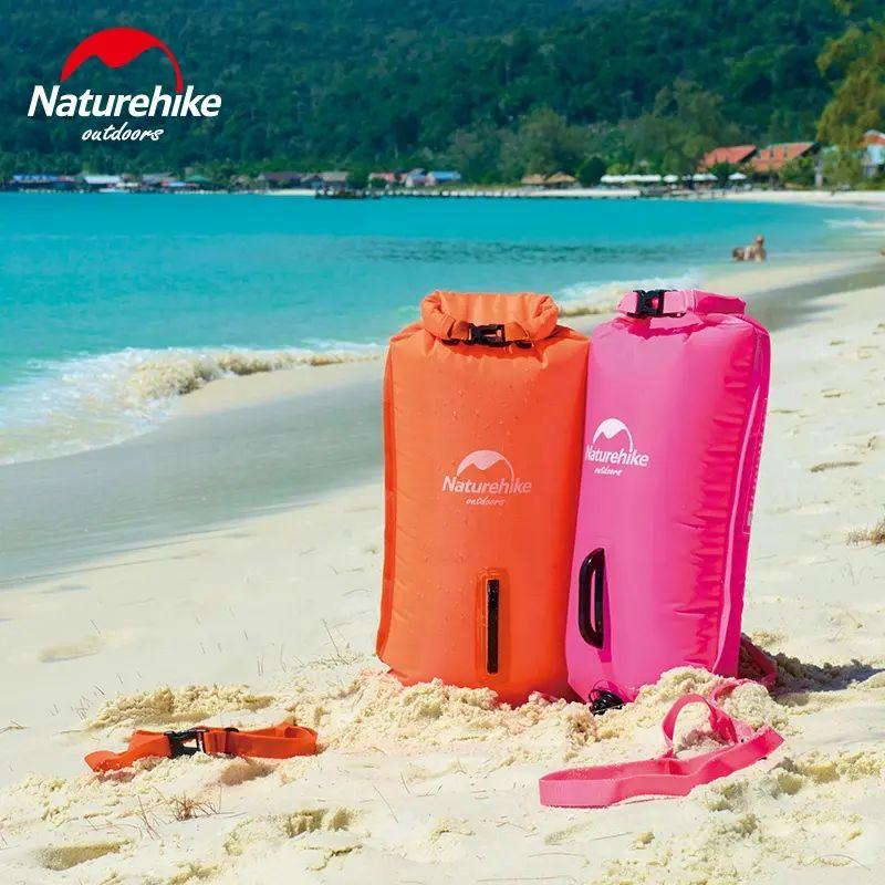 Буй-гермомешок Naturehike NH17S001-G, 18 л, оранжевый фото 6