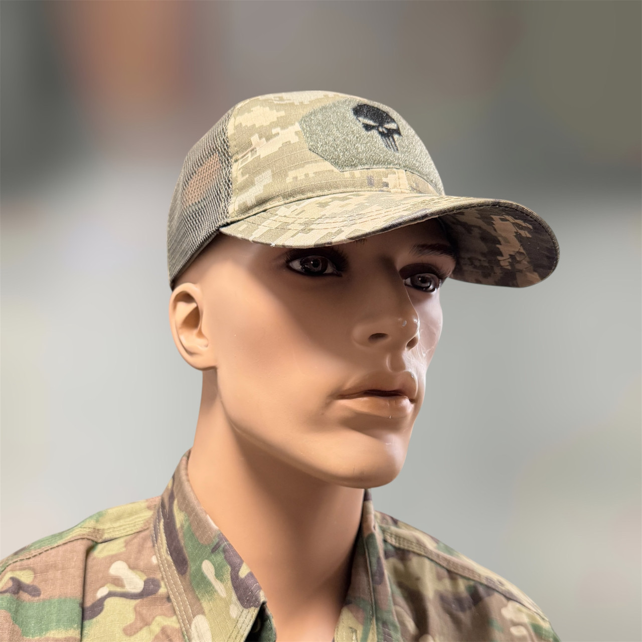 Блайзер «Каратель» с вентиляционной сеткой, цвет пиксель, универсальный размер, регулируемый, прочная смесовая ткань фото 1