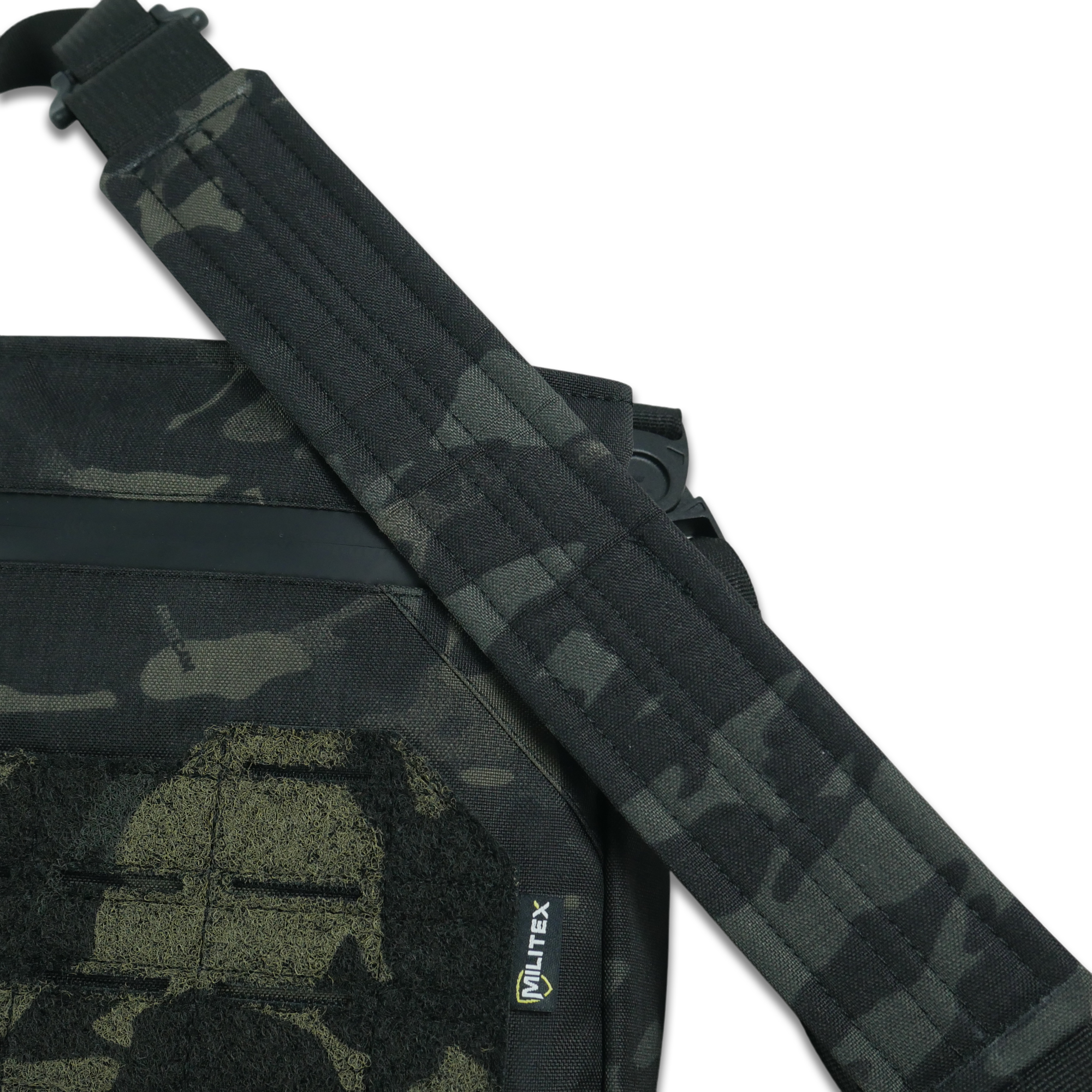 Смарт-сумка через плече Militex Tactic city bag Cordura original USA Чорний Мультикам фото 4