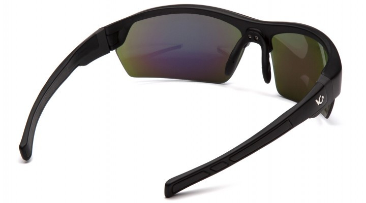Очки поляризационные защитные 2в1 Venture Gear Tensaw Polarized (green mirror) зеркальные сине-зеленые фото 4